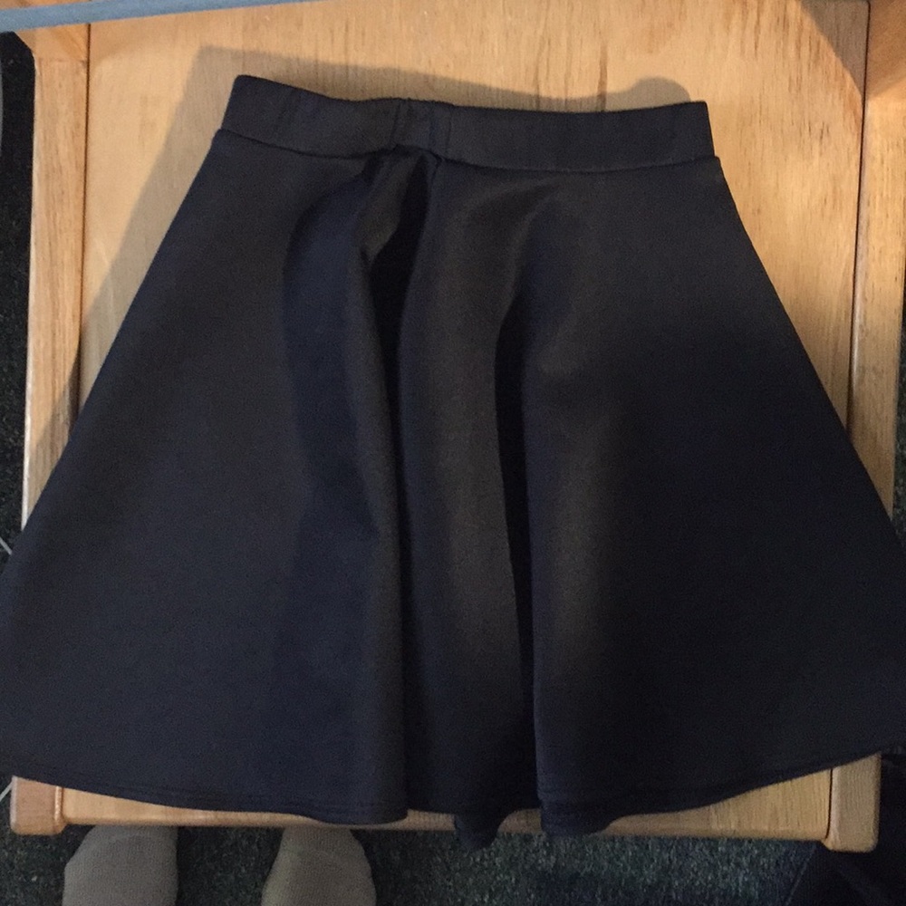 Black skirt